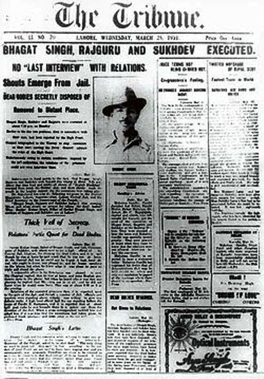 Bhagat_Singh's_execution_Lahore_Tribune_Front_page (1)