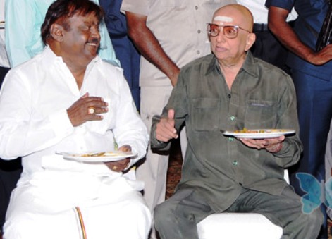 vijaykanth with cho