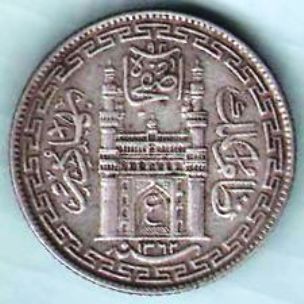 hyderabad state four annas