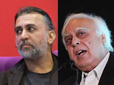 kapil sibal and tarun tejpal