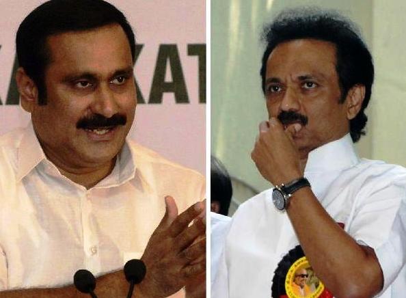 anbumani and stalin