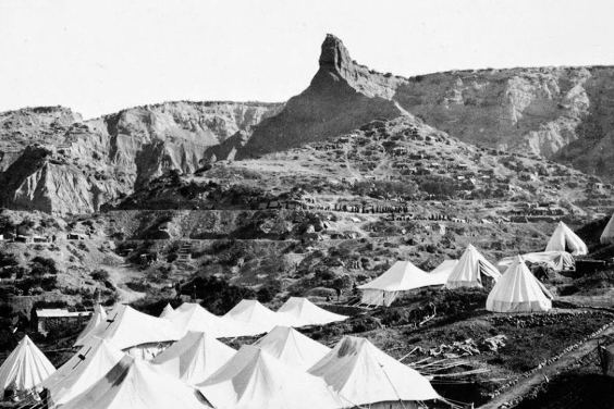 1915  -Army camp at Gallipoli-2