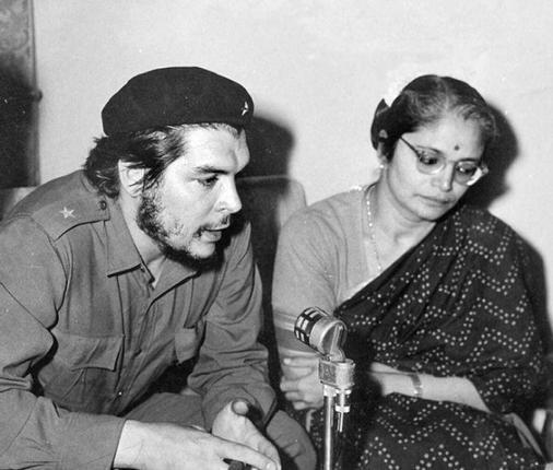 1959 - che guevara recording interview with all india radio delhi