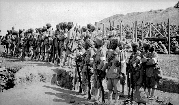 indian sikh soldiers