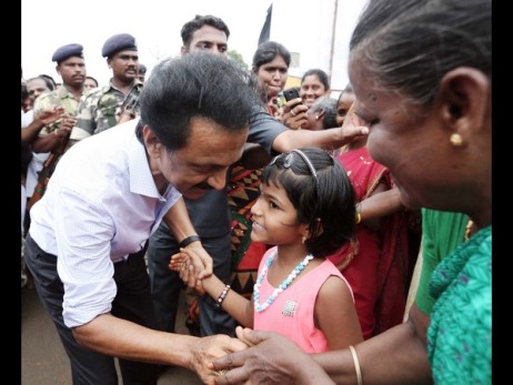 stalin with little girl