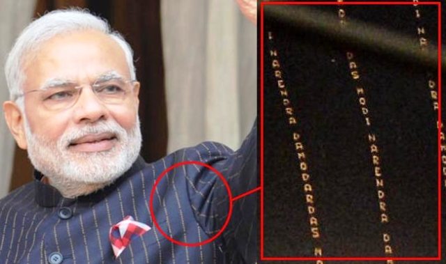 modiji with spl.suit