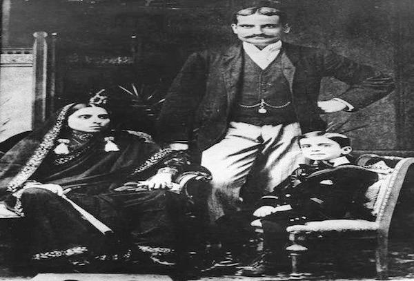 1896 -nehru with mother swaroopa rani