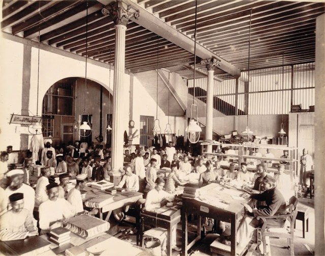 03-Binding-room-in-Times-of-India-Office-in-Bombay-(Mumbai)--November-1898