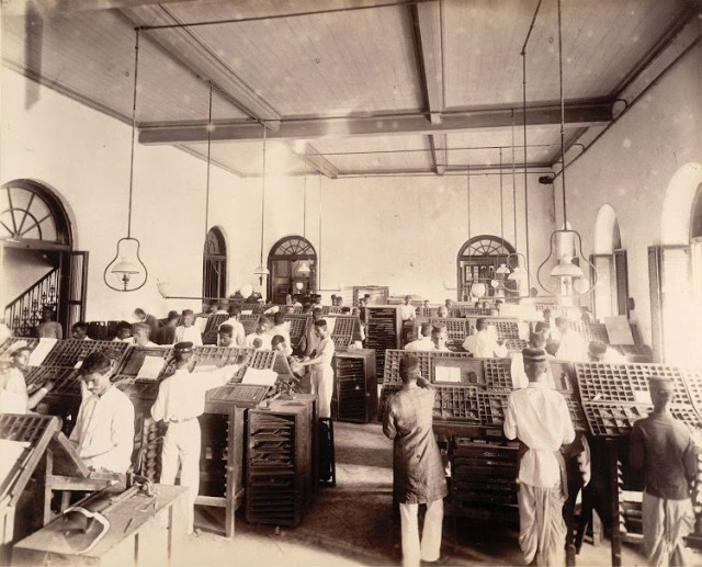10-News-composing-room-in-Times-of-India-Office-in-Bombay-(Mumbai)--November-1898