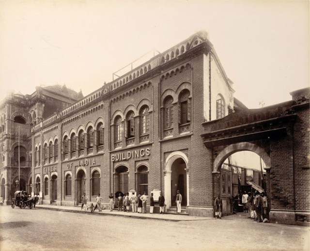 19-Times-of-India-Building-corner-of-Elphinstone-Circle---c1880's