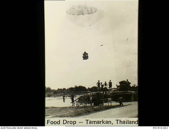 food drop after japanese surrender-