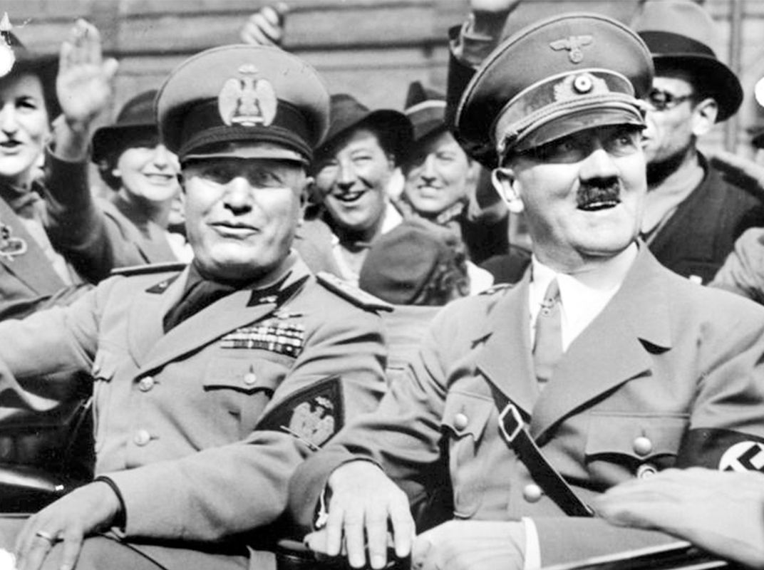 hitler and musolini