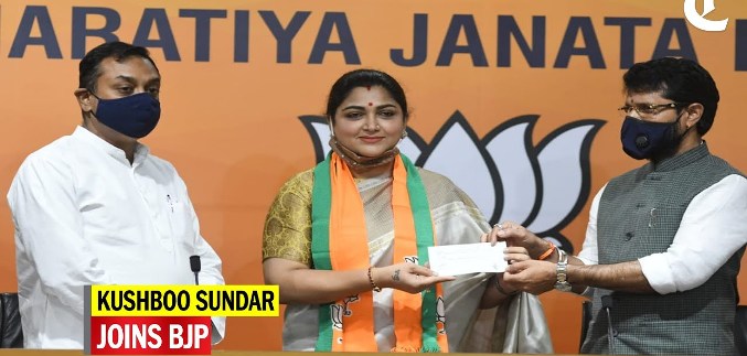 kushboo -joins bjp